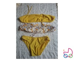 COSTUME 2 PEZZI GIALLO